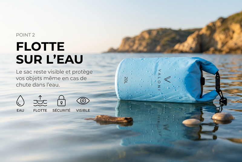 FLOTTE SUR L'EAU