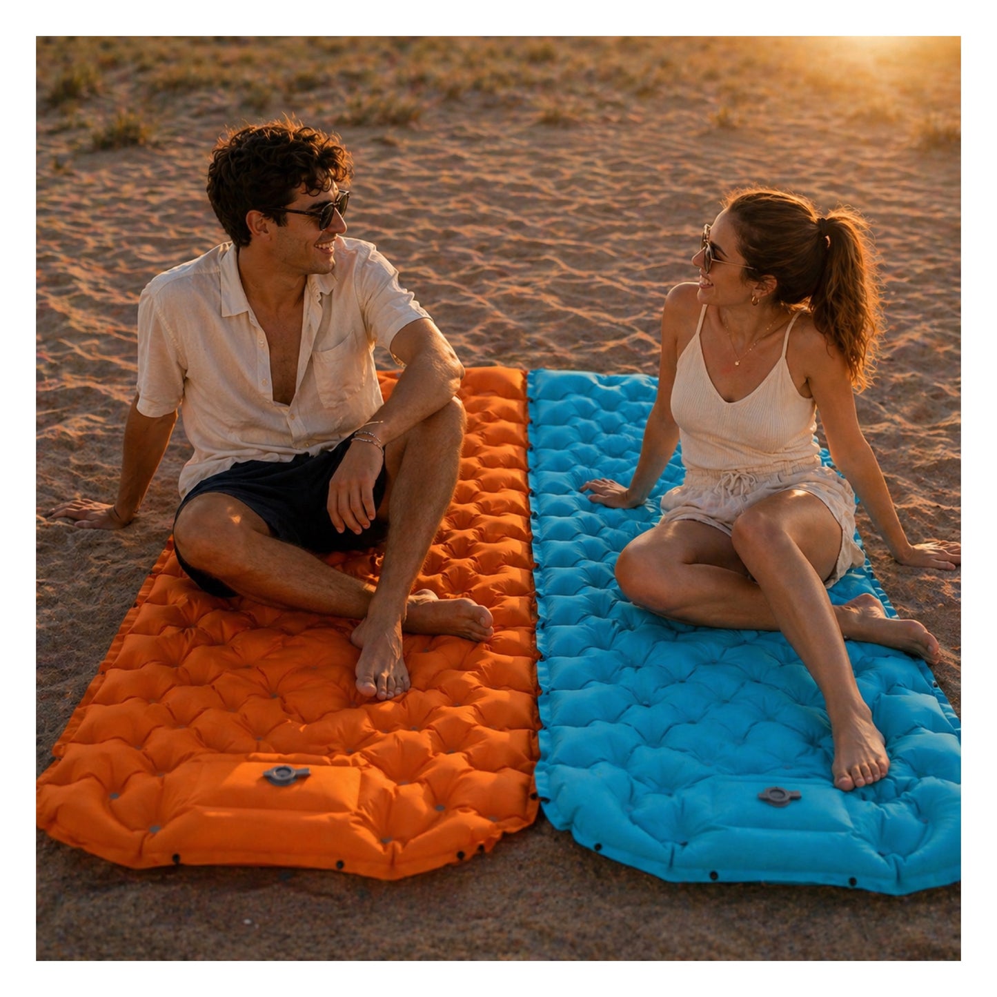 Matelas gonflable VALONI en situation