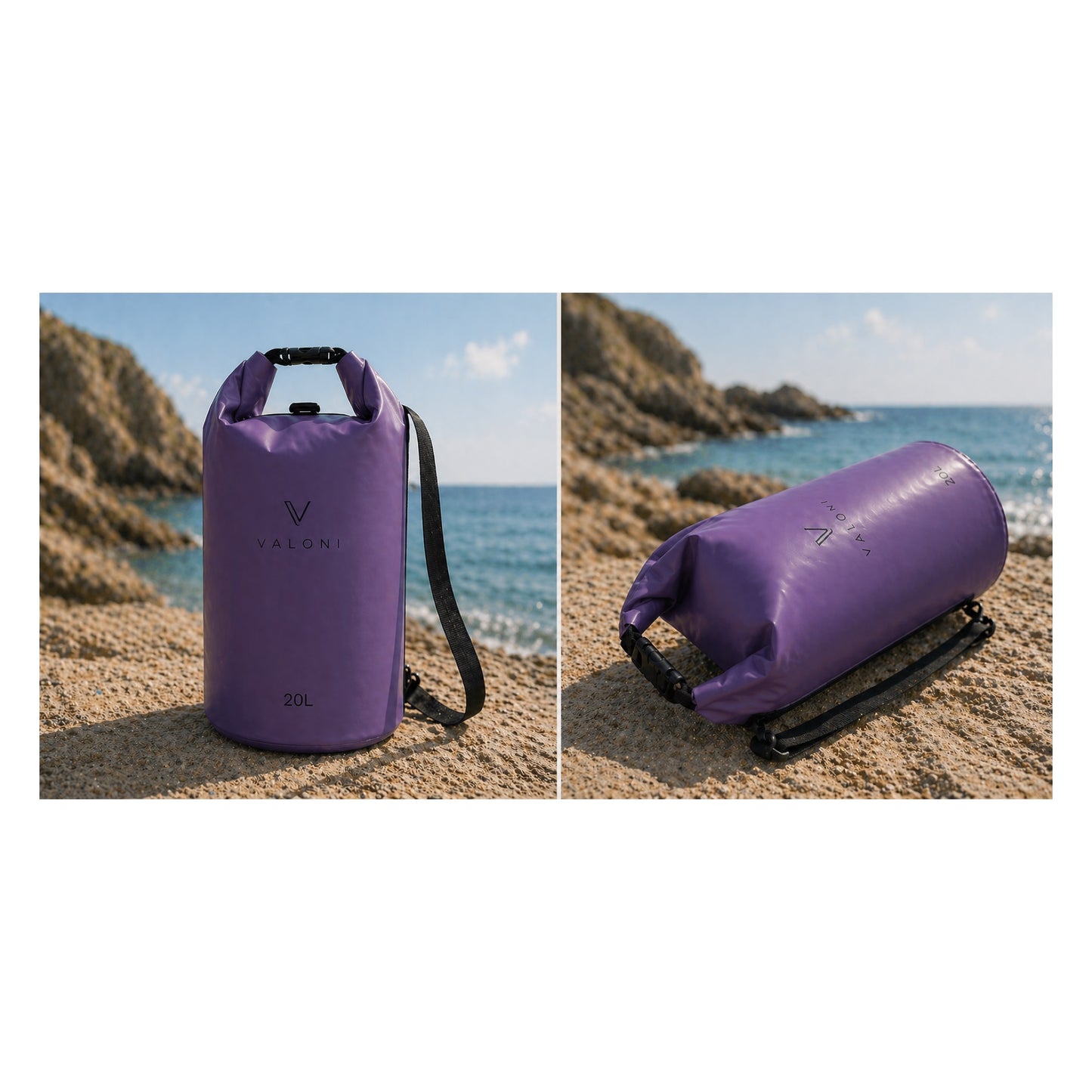 Sac étanche VALONI 20L bandoulière