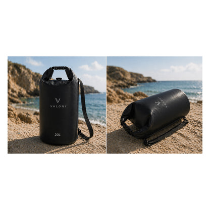 Sac étanche VALONI 20L fermeture roulée